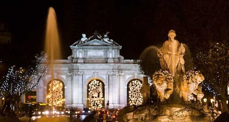 Alumbrado Navideno en Madrid en Limusina