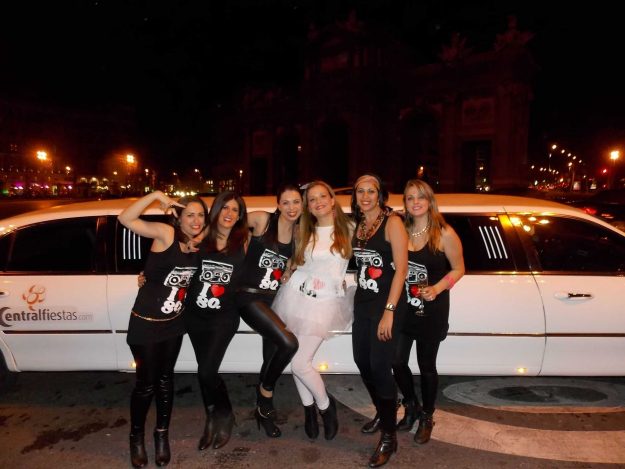 Transportes para fiestas por Madrid