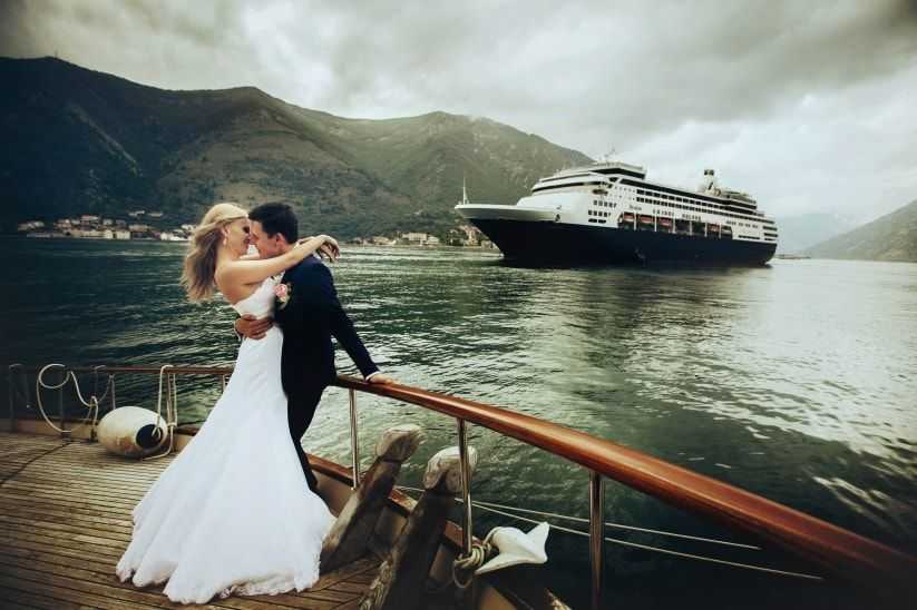 Una boda a bordo de un crucero