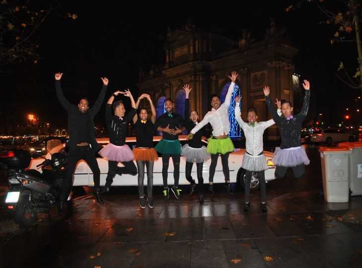 Limusina Madrid modelo Lincoln 120 para hacer despedidas de soltero